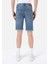 Straight Fit Düşük Bel Erkek Denim Jean Şort 2