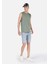 Straight Fit Düşük Bel Erkek Açik İndigo Jean Şort 1
