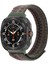 ​​galaxy Watch Ultra 47MM Krd-03 Hasır Kordon-Yeşil-Turuncu 1