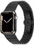 ​​​watch 7 45MM Kordon Uyumlu Krd-79 Metal Strap Kayış Zore - Siyah 1