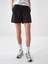 Siyah Oversize Şort 1