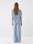 Mavi Oversize Pamuklu Sweat Pantolon 4