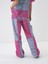 Kadın Pembe Oversize Pamuklu Pantolon 3