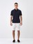 Erkek Lacivert Slim Fit Pamuklu Polo Yaka Basic Tişört 5