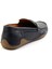 Lacivert Leather Erkek Loafer Ayakkabı E01547008143 3