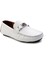 Beyaz Leather Erkek Loafer Ayakkabı E01547007540 2