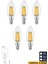 3 Renkli LED Filament Rustik Ampul 6W E14 C35 ERD-260 1