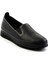 Siyah Leather Kadın Casual Ayakkabı K01809111103 2