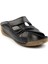Siyah Leather Kadın Terlik K04331024303 2