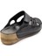 Siyah Leather Kadın Terlik K04331024303 3