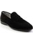 Siyah Leather Erkek Loafer Ayakkabı E01054150502 2