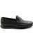 Siyah Leather Erkek Loafer Ayakkabı E01323202040 1