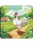 Eğitici & Öğretici Çiftlik Hayvanları 4 Parça 4 Adet Ahşap Puzzle Yapboz Seti 5