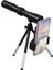 Xixishop 10 - 300 × 40 Zoom Monoküler Yüksek Çözünürlüklü Bak4 Prizma Geri Çekilebilir Teleskop, Tripod ve Telefon Bağlantılı (Yurt Dışından) 1