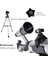 Xixishop Çocuklar Yetişkinler Yeni Başlayanlar Astronomik Refraktör Teleskop 50MM Alaşım Açıklığı 60X Büyütme (Yurt Dışından) 4