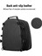 Xixishop Motosiklet Kuyruk Çantası Su Geçirmez Ayarlanabilir Kapasite 20L28L (Yurt Dışından) 3