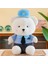 35CM Polis Ayıcık Peluş Bebek Yastık Bebek Hediye (Yurt Dışından) 1