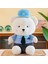 35CM Polis Ayıcık Peluş Bebek Yastık Bebek Hediye (Yurt Dışından) 1