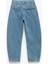 Yüksek Bel Dikiş Detaylı Cepli Düğmeli Balon Jean - Balloon Fit Jeans 2