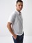 Erkek Beyaz Slim Fit Pamuklu Polo Yaka Basic Tişört 1