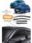 Opel Grandland x 2017 ve Sonrası Arası Kromlu Cam Rüzgarlığı 4'lü A+ Plus 1