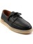 Siyah Leather Erkek Casual Ayakkabı E01304414340 2