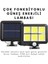 FX-028 Güneş Enerjili Solar Lamba Hareket Sensörlü Harici Güneş Panelli 120 LED 2