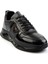 Siyah Leather Erkek Sneaker E01347072114 2