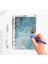 Mekanizmalı Simli ve Sulu Kapaklı Desenli Defter 5