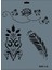 New Seri N-119 Stencil 35X25 cm 1