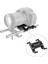 Kamera Montaj Plakası Pro Dslr Omuz Montaj Destek Takımı Tripod Montaj Plakası Lens Destekli 15MM Çubuklar (B) (Yurt Dışından) 2