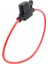 14AWG Tel Sıralı Araba Otomotiv Mini Bıçak Sigorta Tutucu Sigorta Tutucu 20A (Yurt Dışından) 4