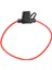 14AWG Tel Sıralı Araba Otomotiv Mini Bıçak Sigorta Tutucu Sigorta Tutucu 20A (Yurt Dışından) 5