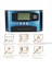 Mppt Güneş Kontrol Cihazı Çift USB LCD Ekran 12V 24V Otomatik Güneş Pili Paneli Şarj Regülatörü Yüklü (60A) (Yurt Dışından) 3