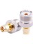 2x Sma Erkek - Uhf Dişi SO239 SO-239 Jumper Fişi Rf Adaptörü Bağlantısı PL-259 Altın (Yurt Dışından) 3