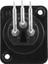 10 Adet Siyah Xlr 3pin Dişi Jack Panel Montajlı Şasi Pcb Soketli Konnektör (Yurt Dışından) 1