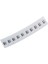 10 x Tip B Dişi Gümüş Mini USB 5 Pinli Soket Şarj Aleti Montaj Prizi Konektörü (Yurt Dışından) 2