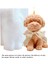 Büyük Teddy Mum Kalıbı Sevimli Köpek Silikon Kalıp Sabun Soya Mum (Yurt Dışından) 3