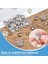 60 Adet Kilitli Pin Arkası Metal Pin Desteği Broş Emaye Yakası Için (Yurt Dışından) 5
