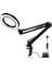 LED Katlanır Konsol Braketi Göz Koruması Dolgu Işığı Ayarlanabilir LED USB Masa Lambası, 5x LED Büyüteç(Ler) (Yurt Dışından) 1
