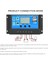 60A Solar Şarj Regülatörü Pwm Kontrolörleri 12V 24V Otomatik LCD LCD Ekran Çift USB 5V Çıkış Güneş Paneli Pv Regülatörü (Yurt Dışından) 5