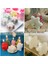 3 Paket Noel Kar Tanesi Silikon Mum Sabun Kalıpları Kendin Yap (Yurt Dışından) 4