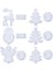 Sevimli Melek Silikon Kalıp Içi Boş Noel Sanatı (Yurt Dışından) 1