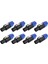 8 Paket Ses Kablosu Adaptör Konnektörleri, 4 Kutuplu Ses Hoparlör Fişi Döndürme Kilidi Speakon NL4FC, NL4FX, NLT4X ile Uyumlu (Yurt Dışından) 1