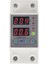 Din Raylı Çift Ekran Ayarlanabilir Aşırı Gerilim Akım ve Düşük Gerilim Koruyucu Cihaz Koruyucu Röle 40A 220V 230V (Yurt Dışından) 3