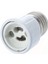 4x E27 - GU10 LED Işık Soketi Adaptör Soketi Adaptör Lamba Ampulü Dönüştürücü Beyaz (Yurt Dışından) 3