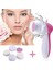 Pilli Yüz Cilt Temizleme Cihazı Siyah Nokta Peeling Fırça Seti Vücut Yüz Bakımı Masaj Aleti 1