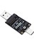 M.2 - Usba Type-C HDD Kasa Adaptör Kartı Nvme HDD Muhafaza Ara Kartı JMS583 10GBPS 2230 Boyut Ssd'yi (Yurt Dışından) 1