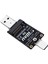 M.2 - Usba Type-C HDD Kasa Adaptör Kartı Nvme HDD Muhafaza Ara Kartı JMS583 10GBPS 2230 Boyut Ssd'yi (Yurt Dışından) 5