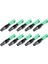 10 Adet Sc/apc Fiber Optik Konektör Gömülü Tek Modlu Bileşen Fiber Optik Hızlı Bağlantı-Siyah + Yeşil (Yurt Dışından) 4